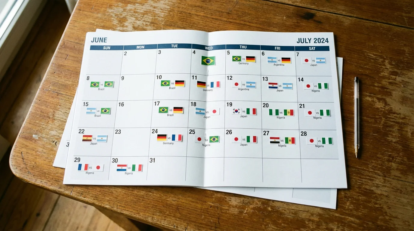 Calendario completo del Mondiale FIFA 2026 con tutte le date e gli orari in CET per i tifosi italiani