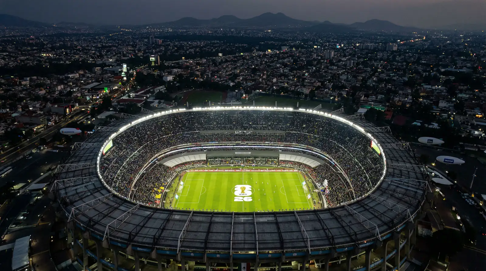 Estadio Azteca a Città del Messico, sede della partita inaugurale del Mondiale FIFA 2026
